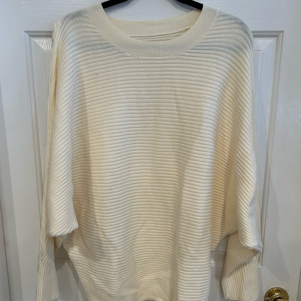 Elegant Cream Women's Sweater